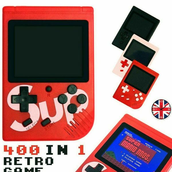 50pcs sup mini handheld game console retro portable video game console can store 400 games 8 bit 3.0 inch colorful lcd cradle design
50pcs sup mini handheld game console retro portable video game console can store 400 games 8 bit 3.0 inch colorful lcd cradle design