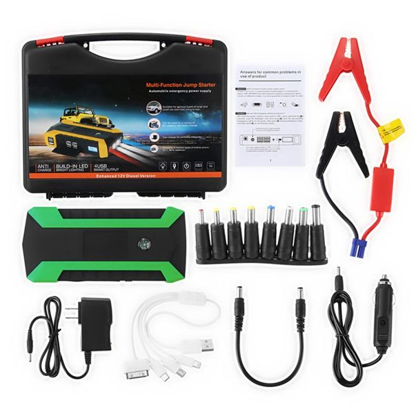 89800mah 12v 4usb multifunction car charger battery jump starter led auto emergency mobile power bank tool for petrol diesel car
89800mah 12v 4usb multifunction car charger battery jump starter led auto emergency mobile power bank tool for petrol diesel car