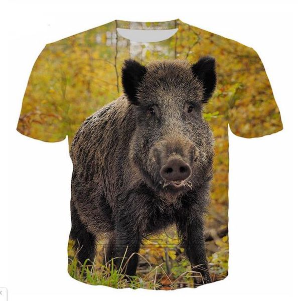 new fashion mens/womans animal wild boar t-shirt summer style funny 3d print casual t-shirt w129, White;black
new fashion mens/womans animal wild boar t-shirt summer style funny 3d print casual t-shirt w129, White;black