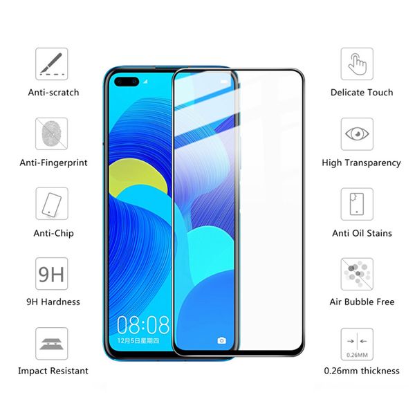 glass screen protector for huawei nova 3/nova 4/nova 6se 9h hardness 2.5d curved edge
glass screen protector for huawei nova 3/nova 4/nova 6se 9h hardness 2.5d curved edge