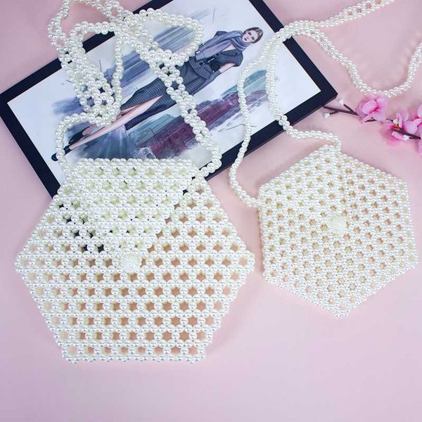 new ladies pearl bag hand-beaded finished pearl bag hexagon retro mobile phone woven diagonal coin purse flower
new ladies pearl bag hand-beaded finished pearl bag hexagon retro mobile phone woven diagonal coin purse flower