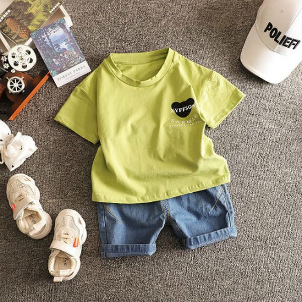 kids designer clothing boys fashion clothing set summer t shirt + shorts two pieces brand letter print with pattern boy new t-shirts, White
kids designer clothing boys fashion clothing set summer t shirt + shorts two pieces brand letter print with pattern boy new t-shirts, White