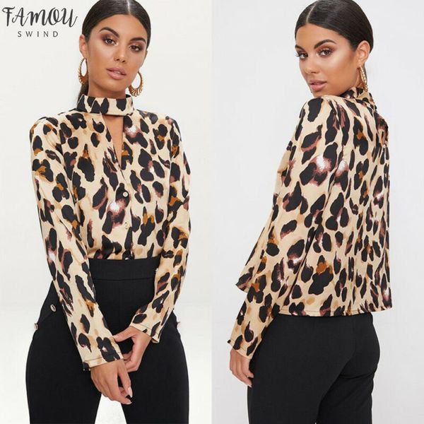 regular 2020 fashion womens leopard v neck elegant bodycon low cut long sleeve blouse autumn shirt blusas de moda, White
regular 2020 fashion womens leopard v neck elegant bodycon low cut long sleeve blouse autumn shirt blusas de moda, White