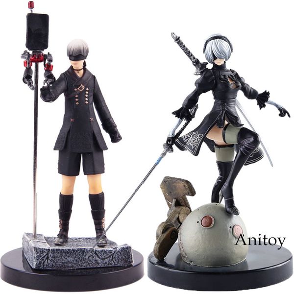 game anime figure nier automata yorha no.2 type b 2b / no.9 type s 9s pvc nier: automata action figure collectible model toy t200106
game anime figure nier automata yorha no.2 type b 2b / no.9 type s 9s pvc nier: automata action figure collectible model toy t200106