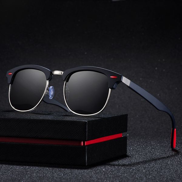classic half metal polarized sunglasses men women brand designer semi rimless frame sun glasses uv400 gafas p3016, White;black
classic half metal polarized sunglasses men women brand designer semi rimless frame sun glasses uv400 gafas p3016, White;black