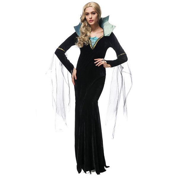 new halloween party costume witch costume role-playing stage play dark devil witch in 2019 for women clothing, Black;red
new halloween party costume witch costume role-playing stage play dark devil witch in 2019 for women clothing, Black;red
