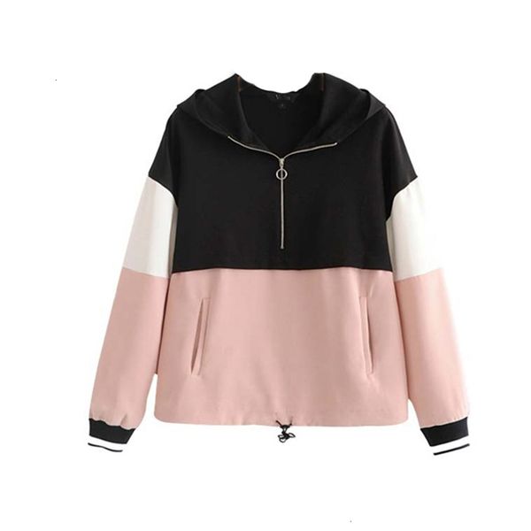 woman sweatshirt women clothes women loose patchwork sweatshirts long sleeve pockets drawstring tie basic female drop shipping, Black
woman sweatshirt women clothes women loose patchwork sweatshirts long sleeve pockets drawstring tie basic female drop shipping, Black