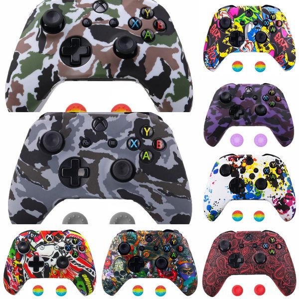 hpaml camo camouflage silicone protective skin case rubber x sleeve for xbox one cover s controller protector
hpaml camo camouflage silicone protective skin case rubber x sleeve for xbox one cover s controller protector