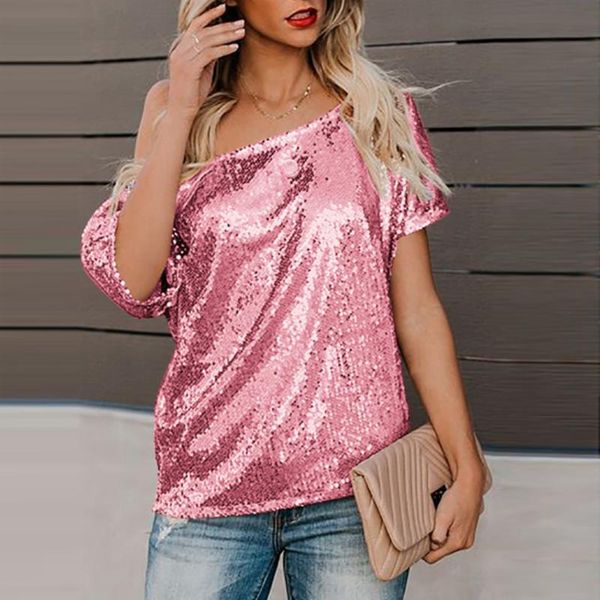 summer casual wild hooded new women short-sleeved solid color sequins word shoulder shirt streetwear clothing, White
summer casual wild hooded new women short-sleeved solid color sequins word shoulder shirt streetwear clothing, White