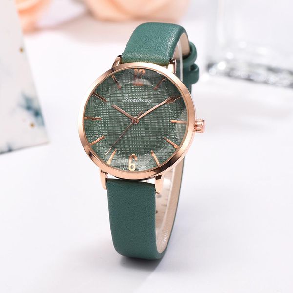ins popular avocado green retro watches women exquisite quartz vintage leather wrist watch simple small female clock gifts, Slivery;brown
ins popular avocado green retro watches women exquisite quartz vintage leather wrist watch simple small female clock gifts, Slivery;brown