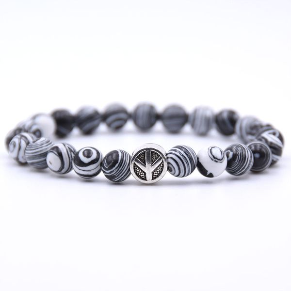 peace sign bracelet classic natural stone 18 styles bead bracelets for men women friend charm gift pulseira dropshipping, Golden;silver
peace sign bracelet classic natural stone 18 styles bead bracelets for men women friend charm gift pulseira dropshipping, Golden;silver