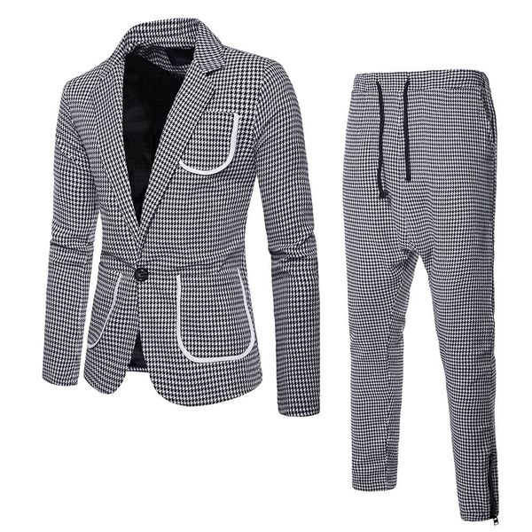 suits men 2019 korea blazers suit 2-piece slim suits blazer business wedding party jacket coat & pants blazers coat, White;black
suits men 2019 korea blazers suit 2-piece slim suits blazer business wedding party jacket coat & pants blazers coat, White;black