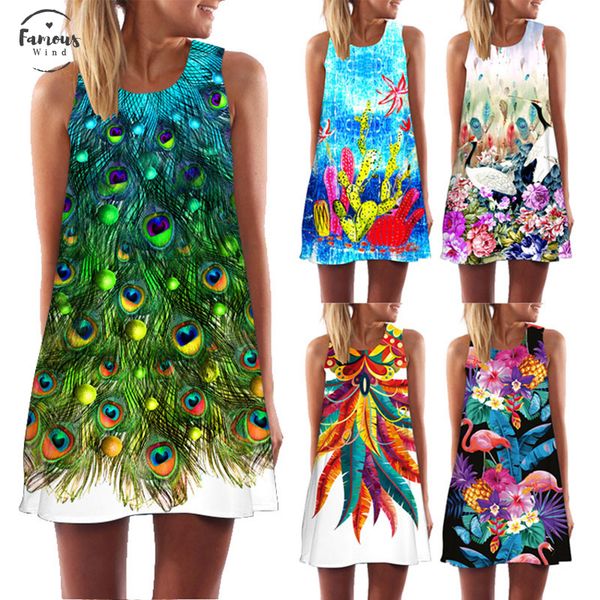 sleeveless boho beach dress women floral feather print 2019 summer dress new mini casual dresses for ladies v neck vestidos, Black;gray
sleeveless boho beach dress women floral feather print 2019 summer dress new mini casual dresses for ladies v neck vestidos, Black;gray
