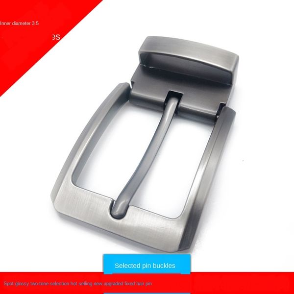 men's leather leather head pin jacket zinc alloy pin easy to disassemble belt buckle 35mm rear jacket buckle, Slivery;black
men's leather leather head pin jacket zinc alloy pin easy to disassemble belt buckle 35mm rear jacket buckle, Slivery;black