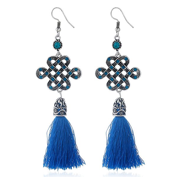 factory direct supply explosion models new popular chinese knot earrings retro long tassel earrings, Golden
factory direct supply explosion models new popular chinese knot earrings retro long tassel earrings, Golden