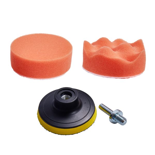 4 pcs car polish pad sponge 3'' polishing pads m10 thread for car polisher buffing pad set cleaning tool
4 pcs car polish pad sponge 3'' polishing pads m10 thread for car polisher buffing pad set cleaning tool