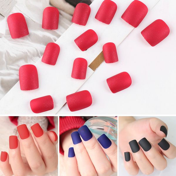 soft pink purple matte false nails light lilac color frosted women fake nail square popular designs finger nail art tips, Red;gold
soft pink purple matte false nails light lilac color frosted women fake nail square popular designs finger nail art tips, Red;gold