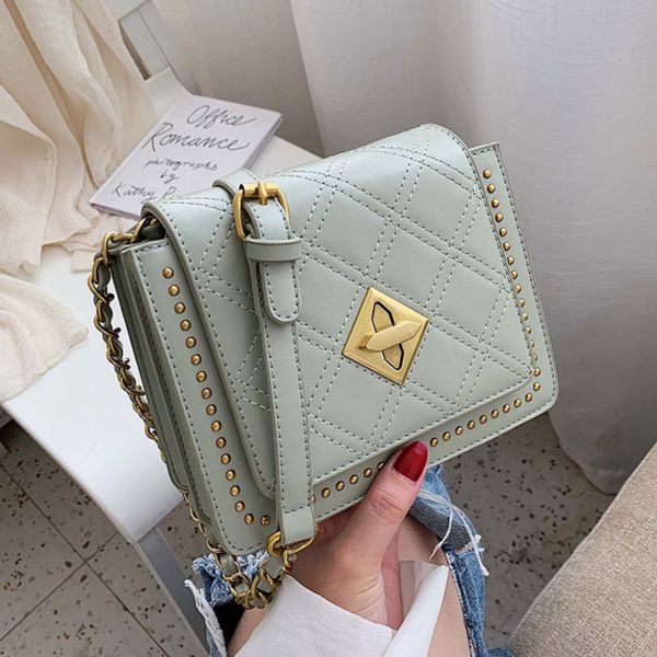 female crossbody bags for women 2020 pu leather rivet luxury handbags designer sac a main ladies lattice shoulder messenger bag
female crossbody bags for women 2020 pu leather rivet luxury handbags designer sac a main ladies lattice shoulder messenger bag