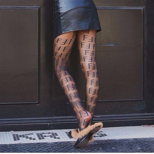 g alphabet stockings for woman trendy elastic stockings thin section black stockings fashion supply, Silver
g alphabet stockings for woman trendy elastic stockings thin section black stockings fashion supply, Silver
