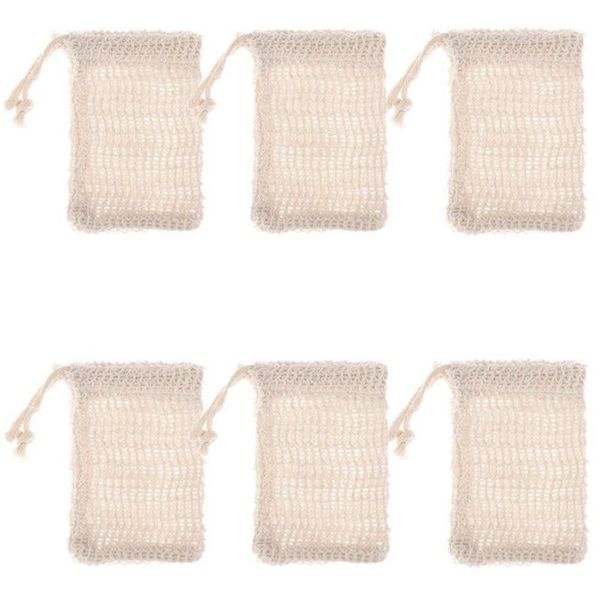 6 pcs natural exfoliating soap bags handmade sisal soap bags natural sisal saver pouch holder bath holder
6 pcs natural exfoliating soap bags handmade sisal soap bags natural sisal saver pouch holder bath holder