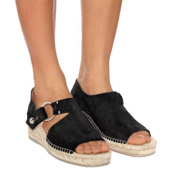 summer sandals retro platform sandals with high heels wedges shoes for women plus size zapatos mujer, Black
summer sandals retro platform sandals with high heels wedges shoes for women plus size zapatos mujer, Black