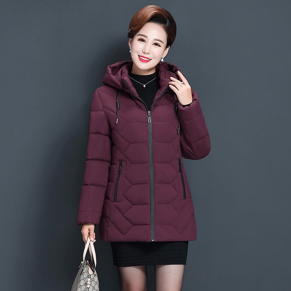 women's down & parkas plus size 5xl middle-aged women winter short jacket 2021 hooded cotton coat thick casual mother parka, Black
women's down & parkas plus size 5xl middle-aged women winter short jacket 2021 hooded cotton coat thick casual mother parka, Black