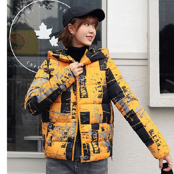 winter warm down jacket women cotton padded jacket wadded jackets female casual long sleeve loose printed parkas outwear coats, Black
winter warm down jacket women cotton padded jacket wadded jackets female casual long sleeve loose printed parkas outwear coats, Black