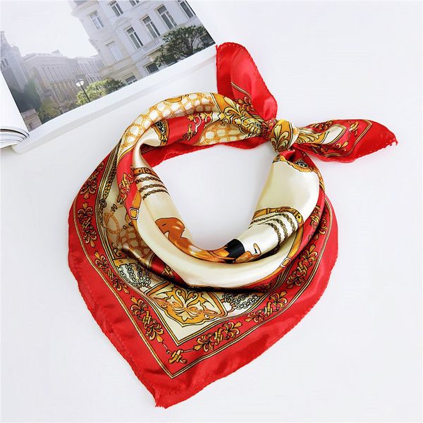 2020 50*50cm square silk scarf silk feel satin scarf elegant women head skinny retro hair tie band small fashion square kerchief neck scarf, Blue;gray
2020 50*50cm square silk scarf silk feel satin scarf elegant women head skinny retro hair tie band small fashion square kerchief neck scarf, Blue;gray