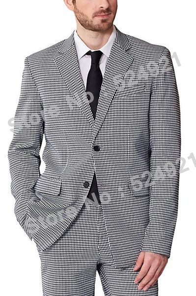 new arrival groomsmen houndstooth groom tuxedos notch lapel men suits wedding man bridegroom blazer (jacket + pants + tie) l272, Black;gray
new arrival groomsmen houndstooth groom tuxedos notch lapel men suits wedding man bridegroom blazer (jacket + pants + tie) l272, Black;gray