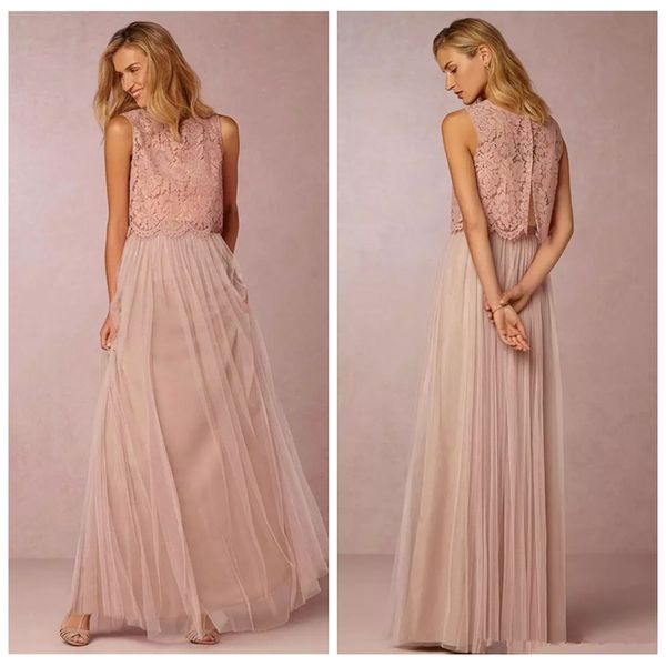 2019 lace jewel long bridesmaids dresses tulle formal spring vestidos de bridesmaid prom party gowns honor of maid formal spring cheap, White;pink
2019 lace jewel long bridesmaids dresses tulle formal spring vestidos de bridesmaid prom party gowns honor of maid formal spring cheap, White;pink