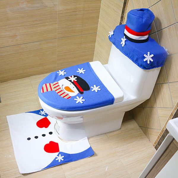 3pcs/set snowman carton bathroom decoration toilet seat lid cover waterbox cover floor dailylife productsingle head
3pcs/set snowman carton bathroom decoration toilet seat lid cover waterbox cover floor dailylife productsingle head