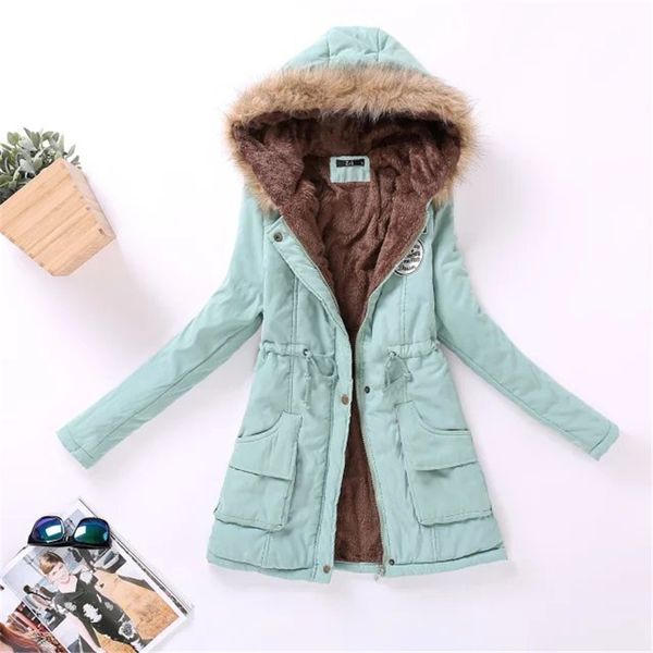 yocalor parka women winter jackets coat thickening cotton jacket female outwear parkas for girls coats veste femme, Black;brown
yocalor parka women winter jackets coat thickening cotton jacket female outwear parkas for girls coats veste femme, Black;brown