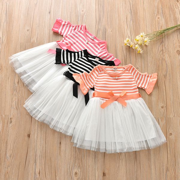 Summer Girls Baby Girls Princess Dress Stripes Party Half Sleeves Dress Kids Lace New Fashion Dress for Baby Girls, Black
Summer Girls Baby Girls Princess Dress Stripes Party Half Sleeves Dress Kids Lace New Fashion Dress for Baby Girls, Black