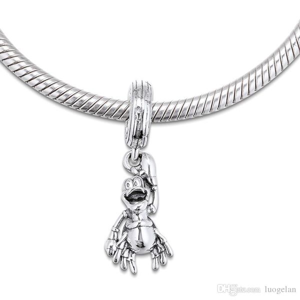 2019 original 925 sterling silver jewelry little mermaid sebastian pendant charm beads fits european pandora bracelets for women, Bronze;silver
2019 original 925 sterling silver jewelry little mermaid sebastian pendant charm beads fits european pandora bracelets for women, Bronze;silver