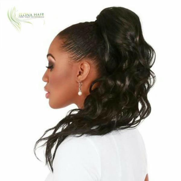 warp ponytail hair extension 20 inch wavy curly drawstring ponytail 140g/pack african american wrap real natural hair clip in, Black
warp ponytail hair extension 20 inch wavy curly drawstring ponytail 140g/pack african american wrap real natural hair clip in, Black