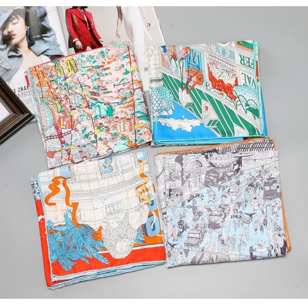35" fashion print large square silk scarf shawl hijab for womens 100% twill silk scarf head scarves hand rolled edges
35" fashion print large square silk scarf shawl hijab for womens 100% twill silk scarf head scarves hand rolled edges