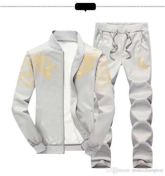 solid color mens designer tracksuits elegant printed long sleeve mens suits comfortable breathable mens sport clothing, Gray
solid color mens designer tracksuits elegant printed long sleeve mens suits comfortable breathable mens sport clothing, Gray