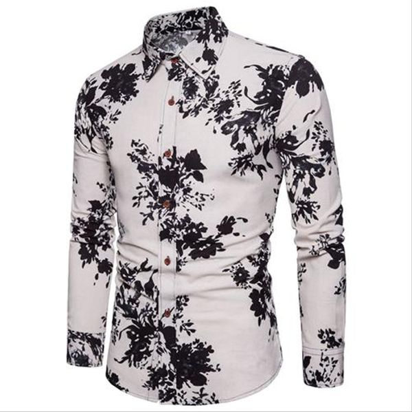 plus size flower linen shirts men long sleeve floral men's clothing slim fit casual blouse men social shirt, White;black
plus size flower linen shirts men long sleeve floral men's clothing slim fit casual blouse men social shirt, White;black