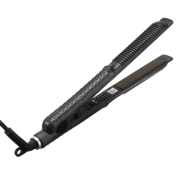 professional hair crimper titanium alloy panel electric hair straighteners corrugated corn waves curler styling tool, Black
professional hair crimper titanium alloy panel electric hair straighteners corrugated corn waves curler styling tool, Black
