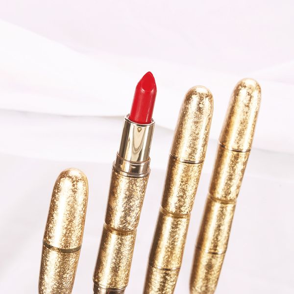 gold bullet shape empty lipstick tubes homemade lip balm packaging bottle makeup tool
gold bullet shape empty lipstick tubes homemade lip balm packaging bottle makeup tool