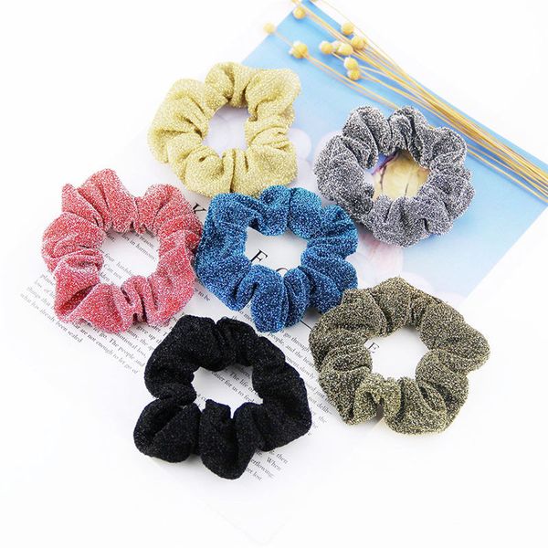 2019 new women hairbands fashion bling glitter shining hair rope ties hair band elastic light gold gray lady braiders, Brown
2019 new women hairbands fashion bling glitter shining hair rope ties hair band elastic light gold gray lady braiders, Brown