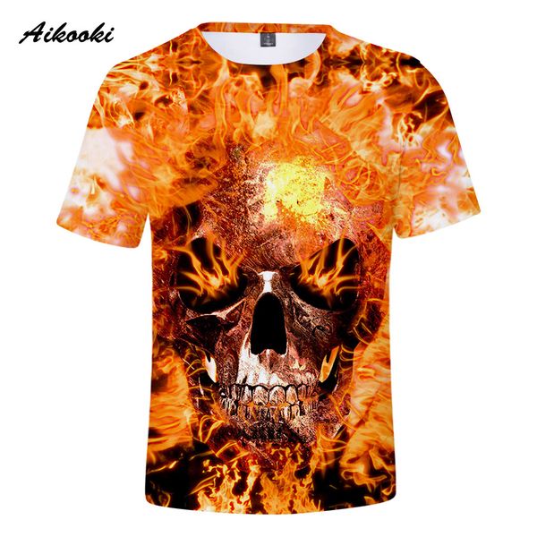 aikooki skull t shirts men/women summer cool 3d short sleeve t-shirt boys/girls tshirt big fire skull breathable, White;black
aikooki skull t shirts men/women summer cool 3d short sleeve t-shirt boys/girls tshirt big fire skull breathable, White;black