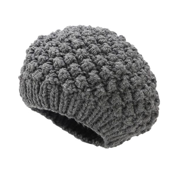 women's plain color knitted breathable beret hat casual acrylic woolen winter warm berets ladies french artist baggy beret caps, Blue;gray
women's plain color knitted breathable beret hat casual acrylic woolen winter warm berets ladies french artist baggy beret caps, Blue;gray