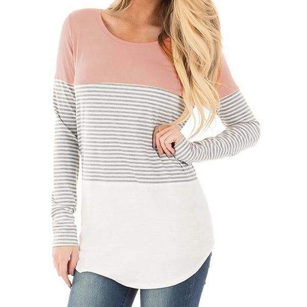 spring 2019 women long sleeve tee shirts fashion patchwork shirt cotton casual loose elegant ladies office blouses blusas, White
spring 2019 women long sleeve tee shirts fashion patchwork shirt cotton casual loose elegant ladies office blouses blusas, White