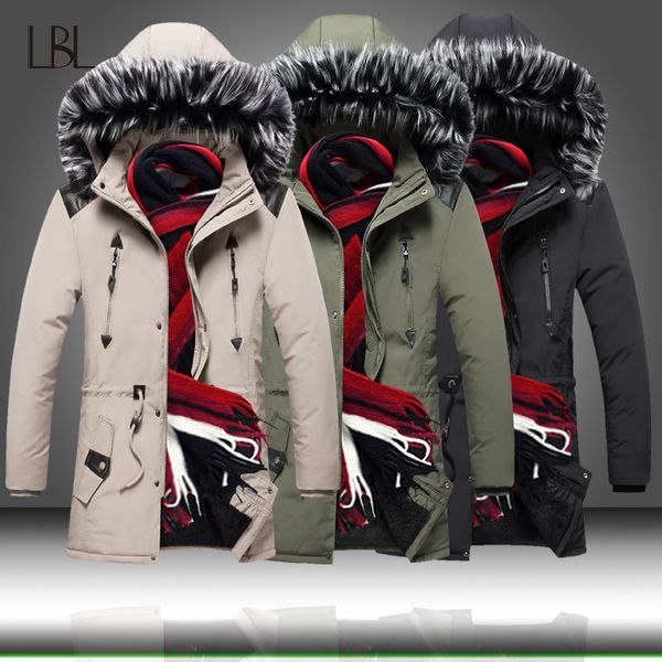men's thick winter coats warm men jackets padded casual hooded thermal parka male overcoats man hoody windbreaker brand clothing, Black
men's thick winter coats warm men jackets padded casual hooded thermal parka male overcoats man hoody windbreaker brand clothing, Black