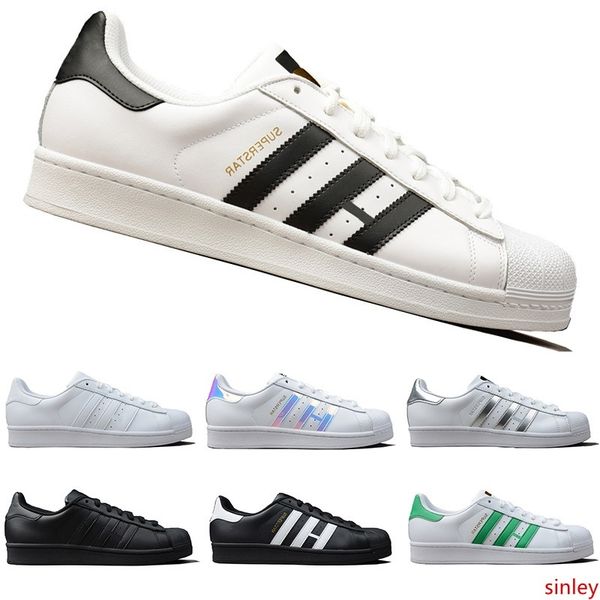 2019 super star white black green hologram iridescent junior superstars 80s pride womens mens trainers superstar casual shoes size 36-44 
2019 super star white black green hologram iridescent junior superstars 80s pride womens mens trainers superstar casual shoes size 36-44