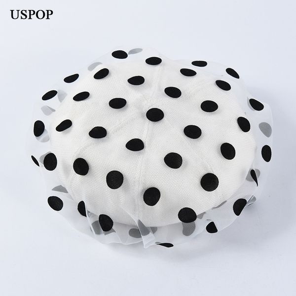 uspop 2019 new spring hat polka dot yarn beret women breathable cotton berets hat female vintage berets, Blue;gray
uspop 2019 new spring hat polka dot yarn beret women breathable cotton berets hat female vintage berets, Blue;gray