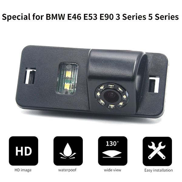 8 led lights night vision rear view camera for e39 e49 e90 3 series 5 series waterproof car
8 led lights night vision rear view camera for e39 e49 e90 3 series 5 series waterproof car