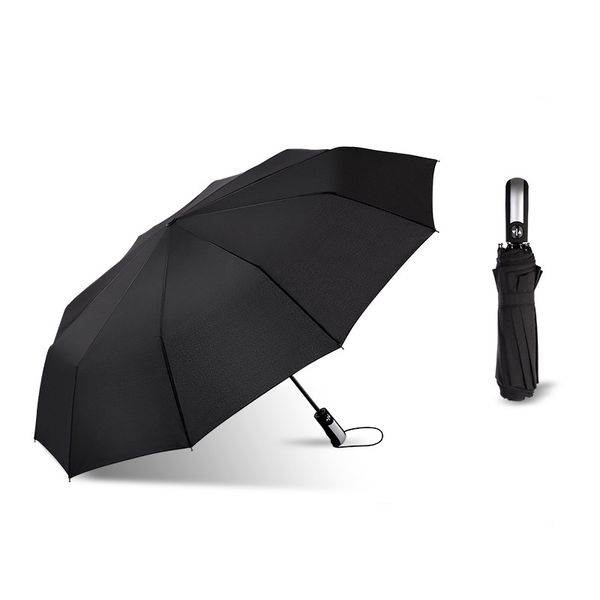 automatic three folding rain umbrella large strong frame windproof water-proof 10k parasol gentle black umbrellas
automatic three folding rain umbrella large strong frame windproof water-proof 10k parasol gentle black umbrellas