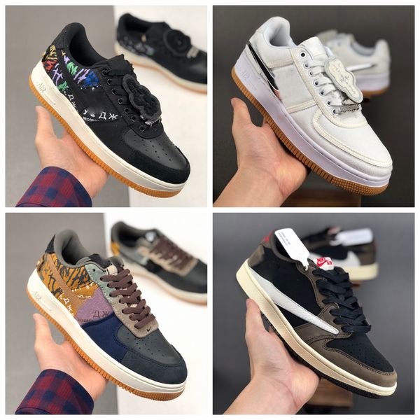 travis 1s scott sail air one low cactus jack 3m men running shoes forces white sneakers trainers 1 canvas sports shoes size 36-45, Black
travis 1s scott sail air one low cactus jack 3m men running shoes forces white sneakers trainers 1 canvas sports shoes size 36-45, Black